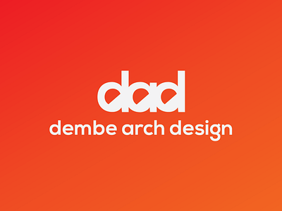 Dembe Arch Design advertise architechture architect brand brand and identity brand identity design branding design graphic graphics identity design illustration logo logo design promotion typography vector