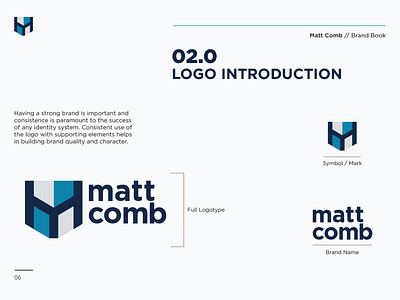 Matt Comb Brand Book