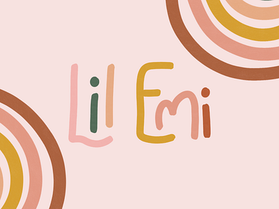 Lil Emi / 1 branding design graphic design illustration logo procreate typography