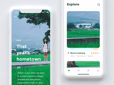 每日设计3/100 - 图片筛选 app app design design graphic design icon ui ux 交互 应用 插图 绿色 设计