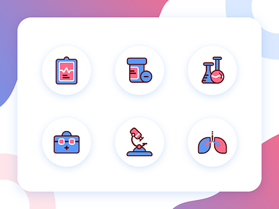 20181218-Medicine icon app design icon medicine medicine icon ui 医药 图标 蓝色 设计