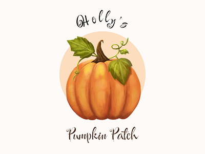 Pumpkin Patch Logo dribbleweeklywarmup figma logo