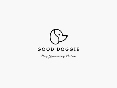 Logo For A Dog Grooming Service