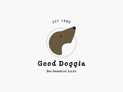 Logo Design For A Dog Grooming Service