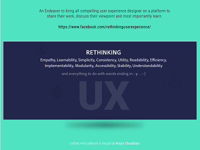 Rethinking User Experience interaction design research user experience user interface design