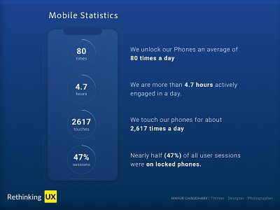 Mobile Statistics app behaviour human mobile statistics ux