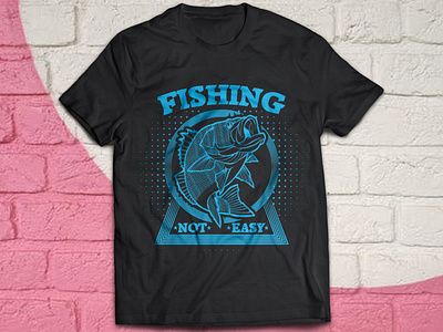 Fishing t-shirt design clothing brand custom design custom t shirt graphic design print design redbubble t shirt design tee teespring tshirt