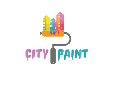 paint city logo. branding clothing brand custom design design graphic design illustration logo logo design ui