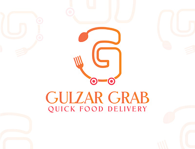 food delivery logo. branding custom design design graphic design illustration illustrator logo mascot logo minimal logo ui