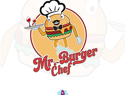 restaurent logo design. burger burgerillustration clothing brand custom design food food logo graphic design illustration logo professional logo design restaurant ui