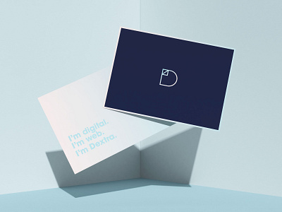 Postcards - Dextra 3d animation app branding cards design graphic design illustration logo motion graphics typography ui ux vector