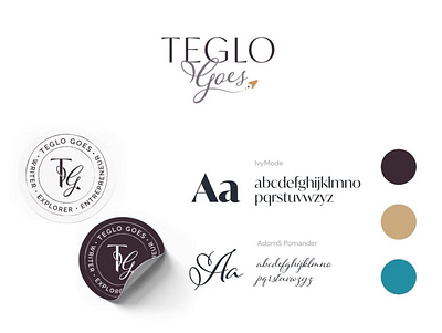 Teglo Goes branding branding design logo