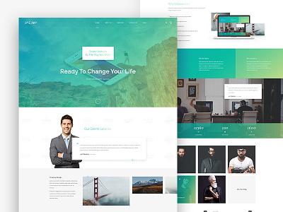 Creative Template theme