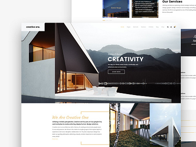 Working on new project. architecture creative furniture interior psdtemplate themeforest