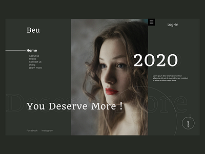 Web Page graphic design ui ux