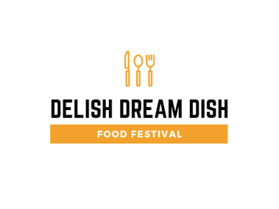 Delish Dream Dish Food Festival delish dream dish dream dish food festival logo logo design