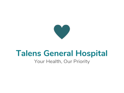 Talens General Hospital health hospital life logo logo design