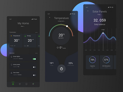 Smart Home app design figma home my home smart smart home ui ui concept uiux design ux