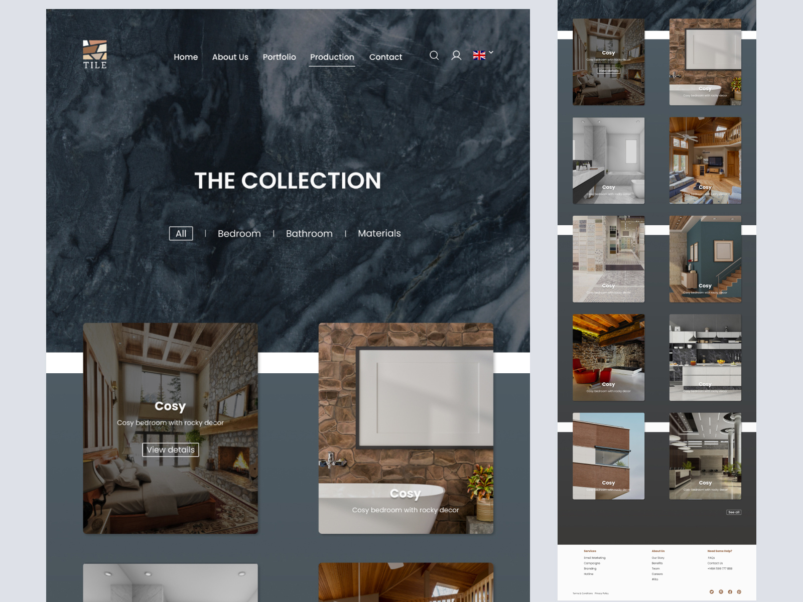 Interior Design Catalogue by Mariam Nadiradze on Dribbble