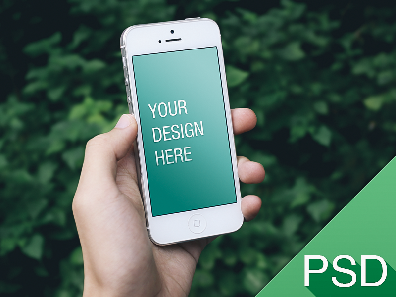 Download iPhone5 Mockup Template Free PSD download by Ray on Dribbble