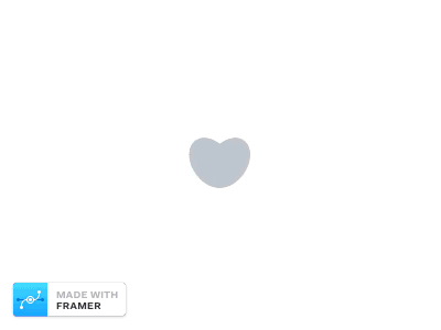 Framer Heart Animation animation favourite framer gif heart like love