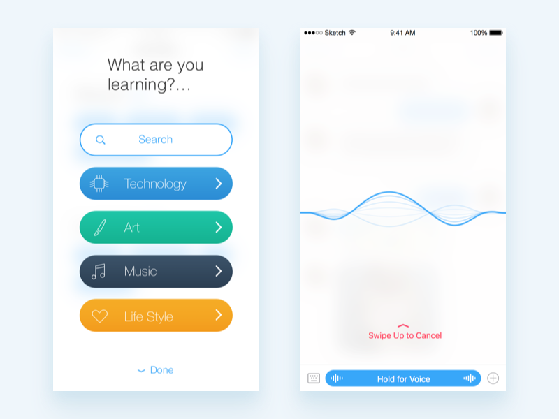 Yep - A Community Where Geniuses Meet yep microphone record curve button wave voice search skills