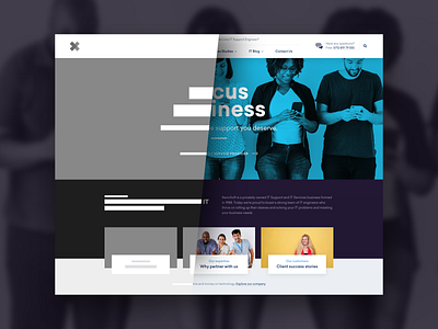 Nanosoft - WP Theme for IT Solutions and Services Company animation app business design element product services technology typography ui ux web wordpress