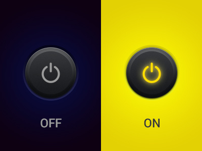 On/Off Switch dailyui dailyui015 material on off button on off switch switch switch button