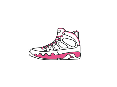 AirJordan9 - Dribbble style