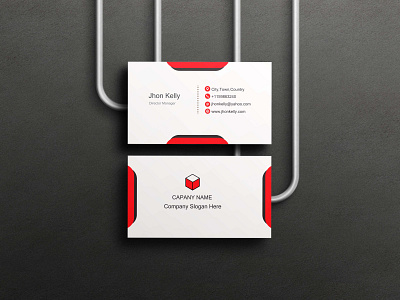 Modern and Unique Business Card branding business design graphic design illustration logo