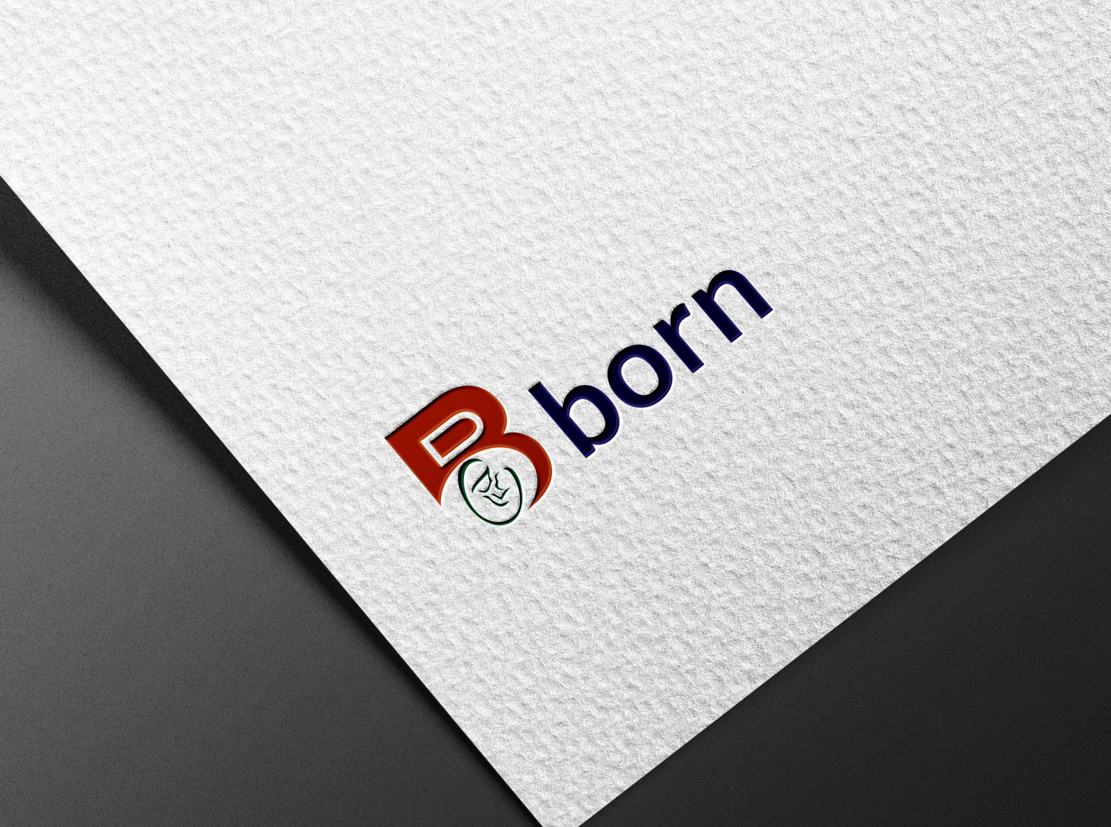 logo design be born by Hasan Siddik on Dribbble