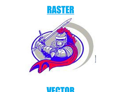 Raster to Vector graphic design