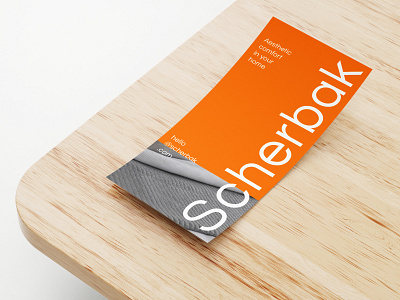 Scherbak – flyer design