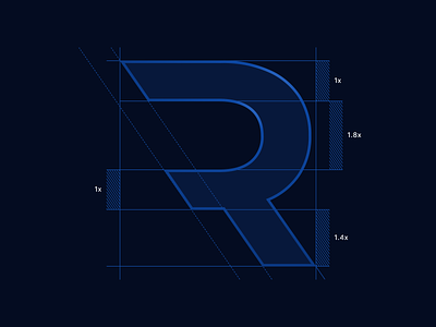 Rinitex – logo construction brand identity branding emblem graphic design letter mark minimal monogram r logo
