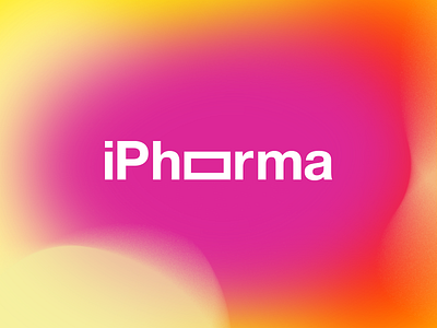 iPhorma gradient logo phone type