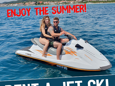 Rent a jet ski PRINT