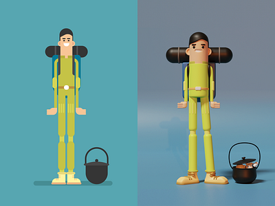 3D character evolution