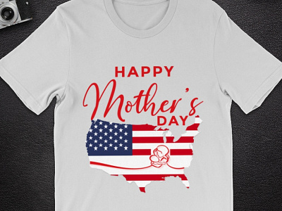 American Flag Proud Mom Happy Mother's Day Shirt Classic T-Shirt 3d animation branding graphic design logo motion graphics uas