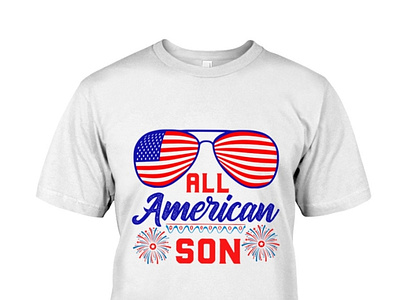 All American Son 4th July Shirt Classic T-Shirt