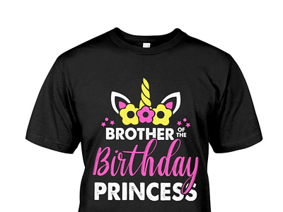 Brother Of The Birthday Princess 4th July Shirt Classic T-Shirt