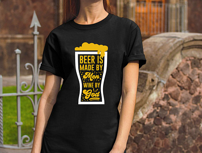 Beer Is Made By Mer Wine By God 3d animation branding design graphic design illustration logo motion graphics ui vector