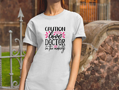 Caution Love Doctor In The Making 3d animation branding design graphic design illustration logo motion graphics ui vector