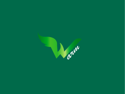 warm graphic design logo