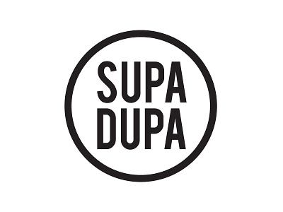 Supa Dupa Logo Idea design logo