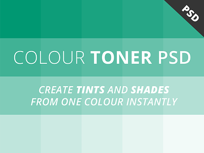 Free Colour Toner PSD