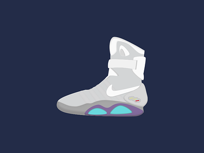 The Future is Now! 2015 back to the future mags mcfly nike shoes tribute