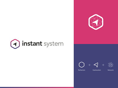 Instant System logo design