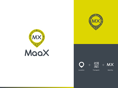 MaaX logo design branding design flat graphic design illustration logo ui vector visual