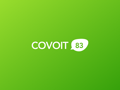 COVOIT 83 logo carpooling design flat illustration logo ridesharing vector