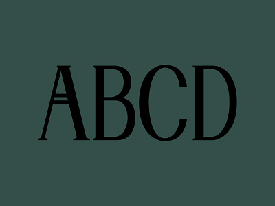 36 Days of type - ABCD